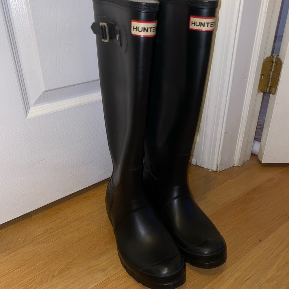 Hunter rain boots